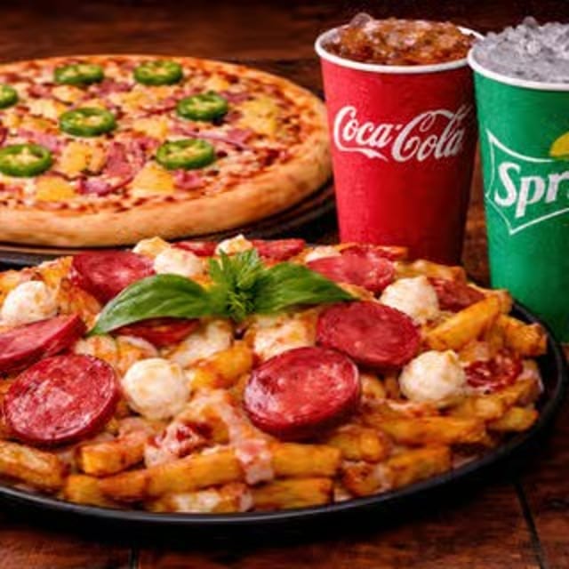 Loaded Fries Combo.